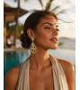 Aretes espuma de mar 