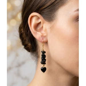 Aretes Chips de piedras naturales