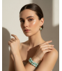 Set de Pulseras de perlas: Elegance Sky Blue